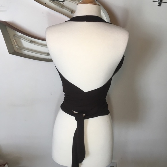 Kenneth Cole Wrap Top - Picture 3 of 5